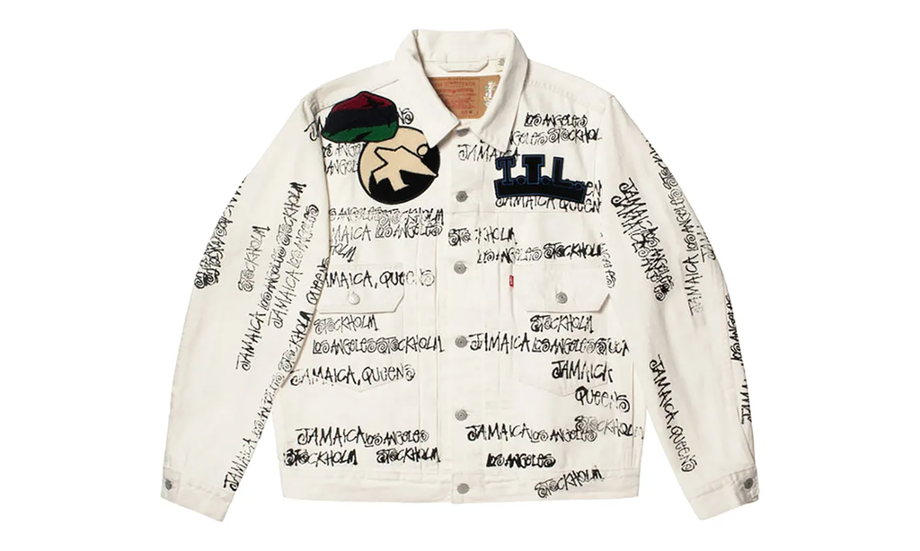 Stussy x Denim Tears x Our Legacy TTL Denim Jacket "White" DT196