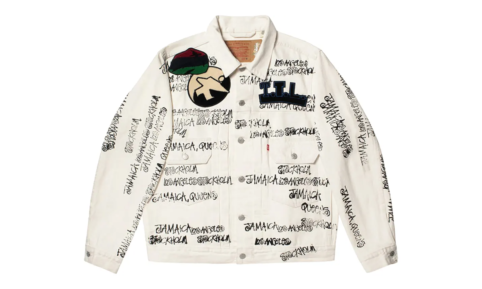 Stussy x Denim Tears x Our Legacy TTL Denim Jacket "White" DT196