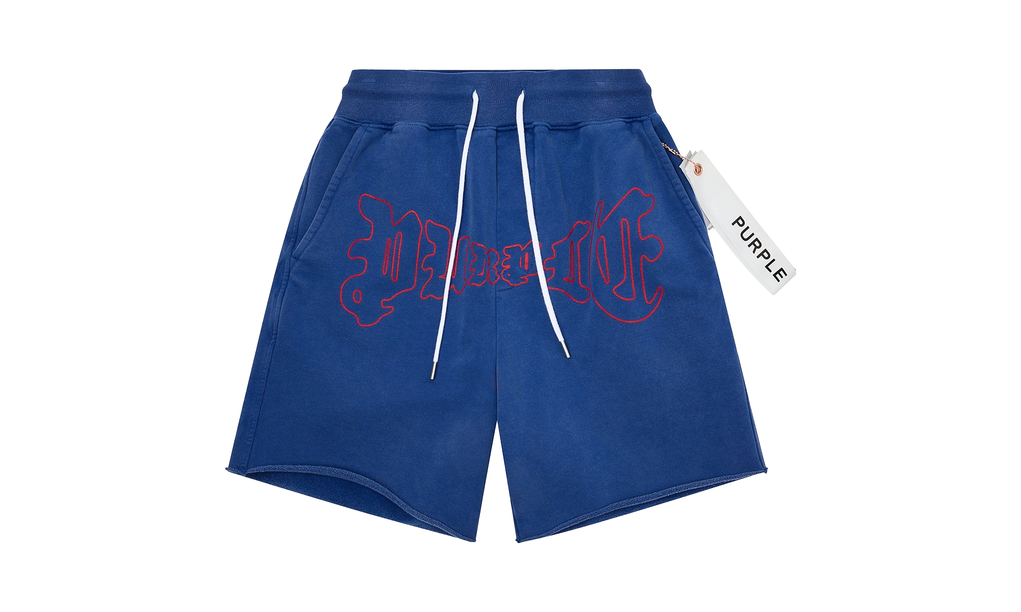 Screen Wordmark Sweatshort "Blue" P447 FMBA225