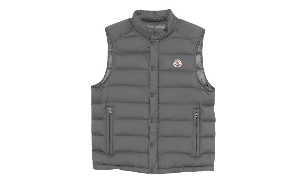 Barthe Stand Up Collar Vest "Thunderstorm" MON62