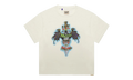 Live For Metal Short Sleeve Tee Shirt "White Multi" GD106