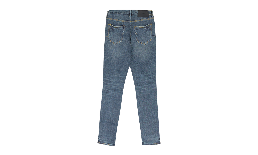 Vintage Coated Denim "Blue" P001 SGOW424