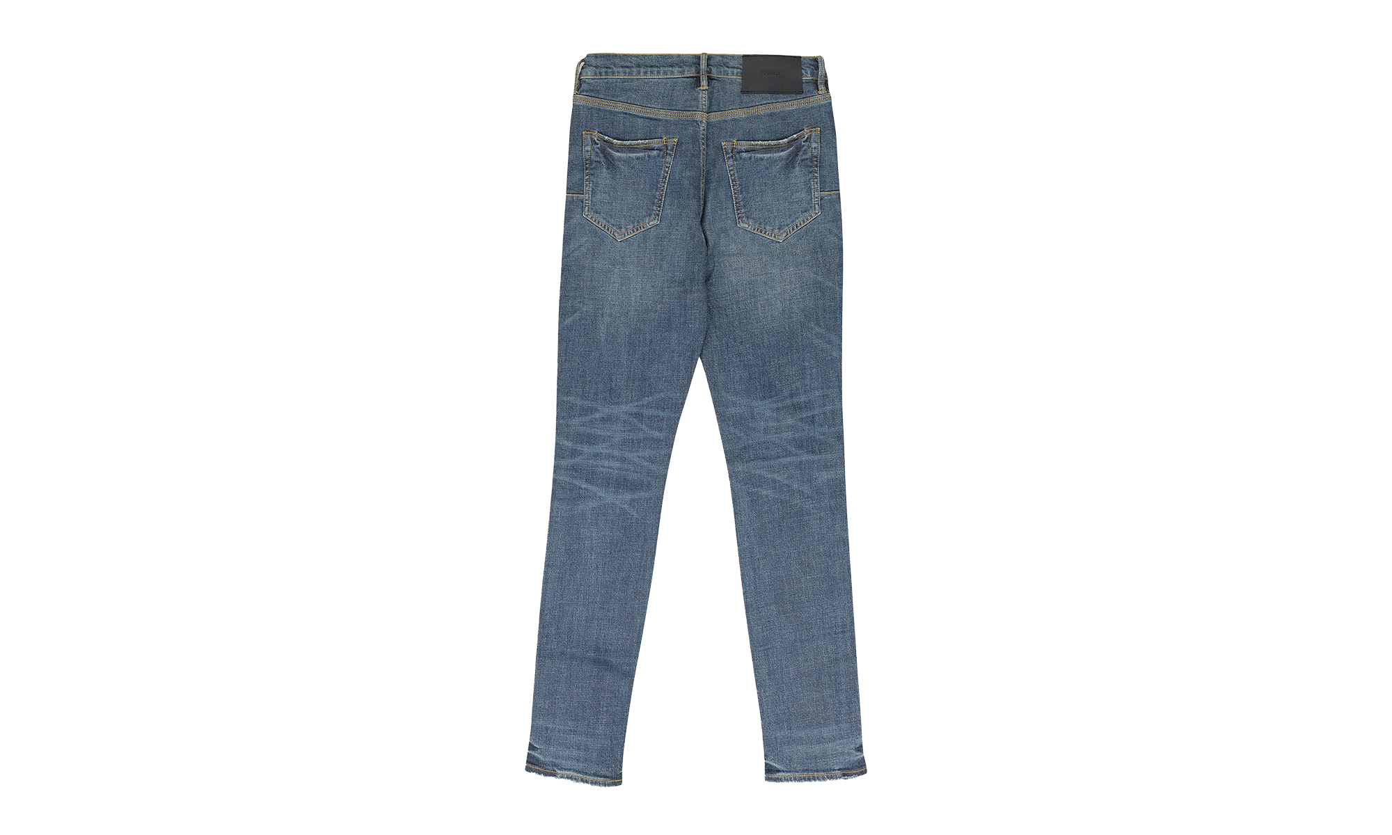 Vintage Coated Denim "Blue" P001 SGOW424