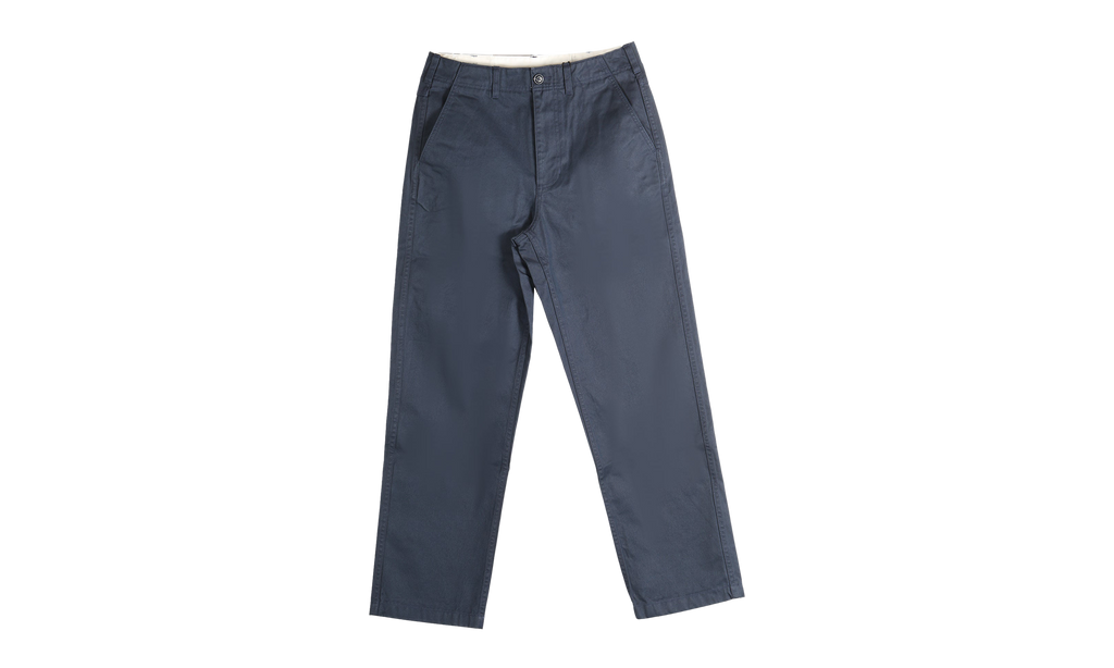 Chino Wide Leg Trouser "NAVY" 116725 NAVY