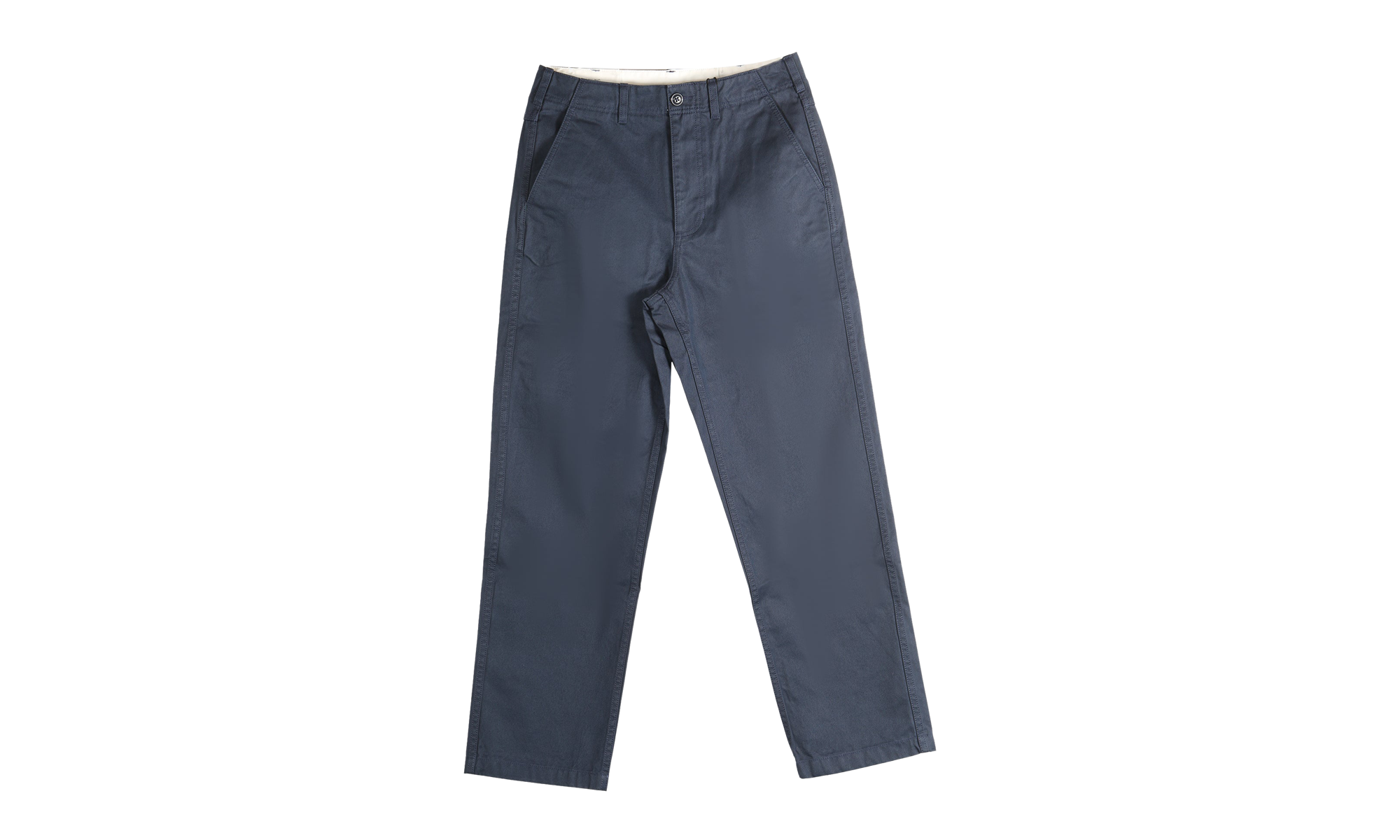 Chino Wide Leg Trouser "NAVY" 116725 NAVY