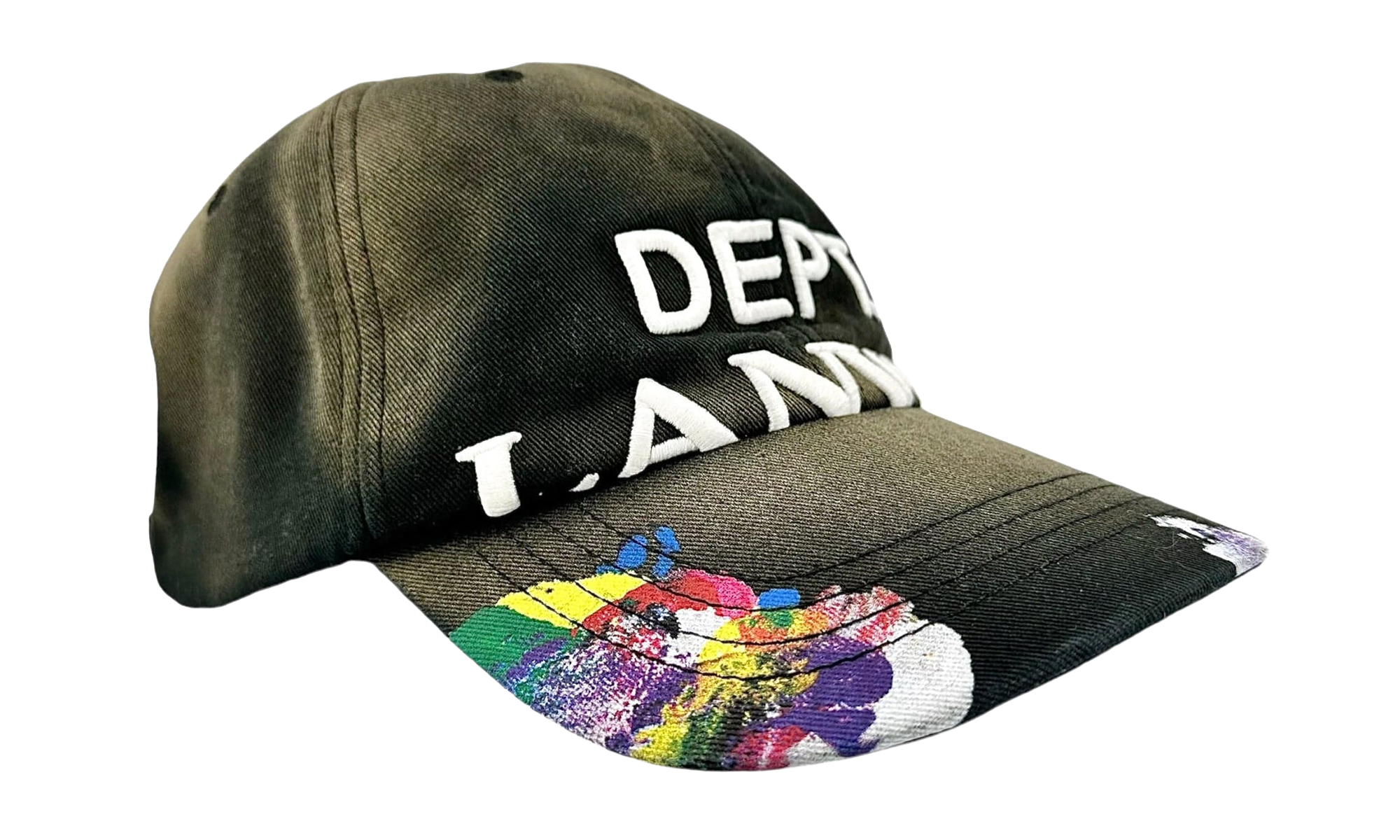 Paint Splatter Strapback Hat "Lanvin - Black" GDXLPSSHB