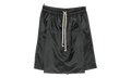 Rick Owens Woven Kilt Shorts "Black" MON32