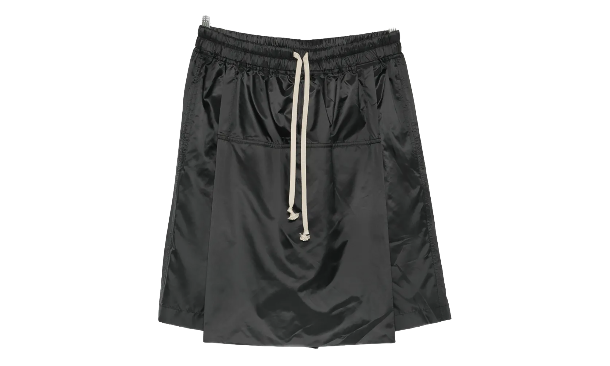 Rick Owens Woven Kilt Shorts "Black" MON32