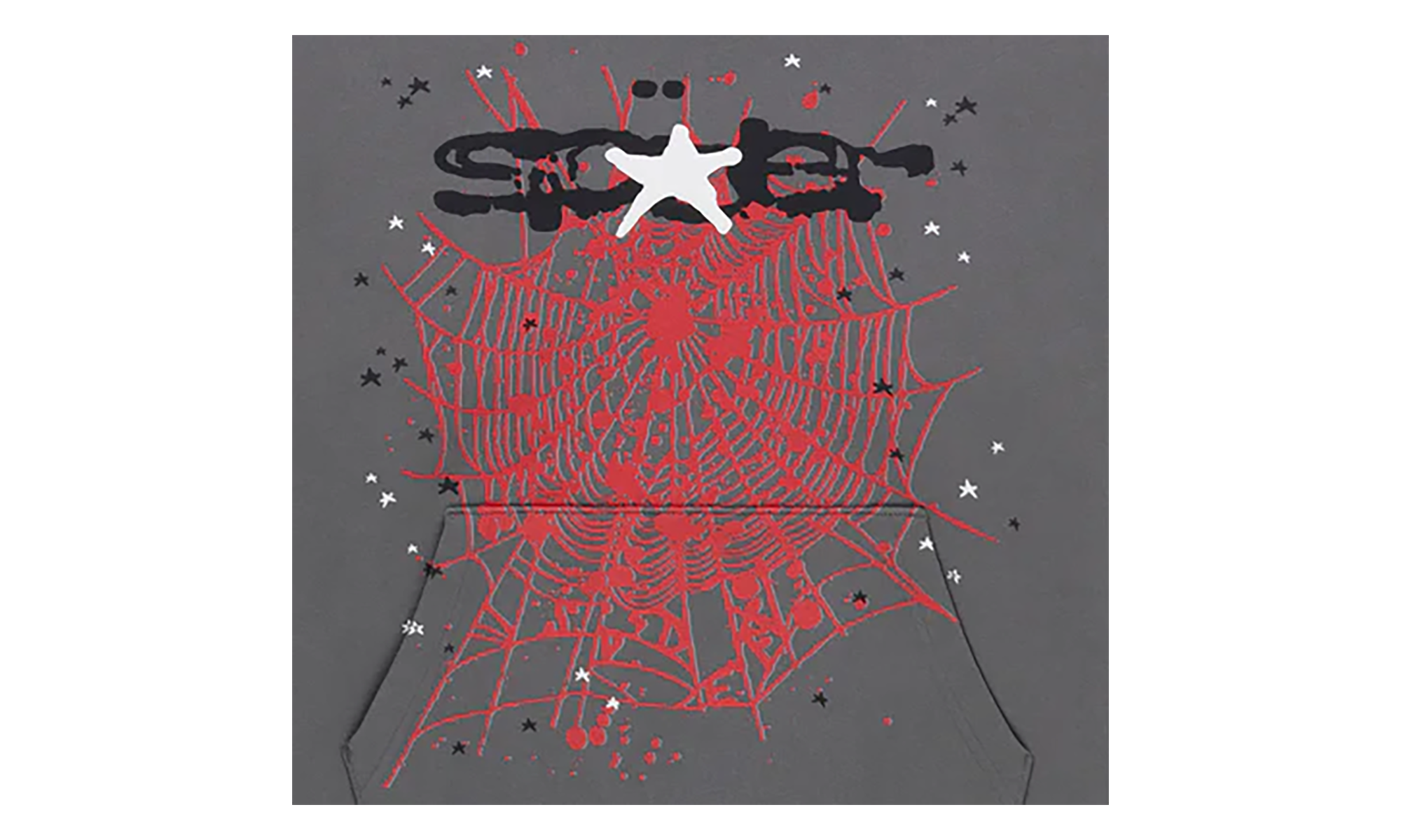 Splat Punk Hoodie "Slate Grey" SP5der398
