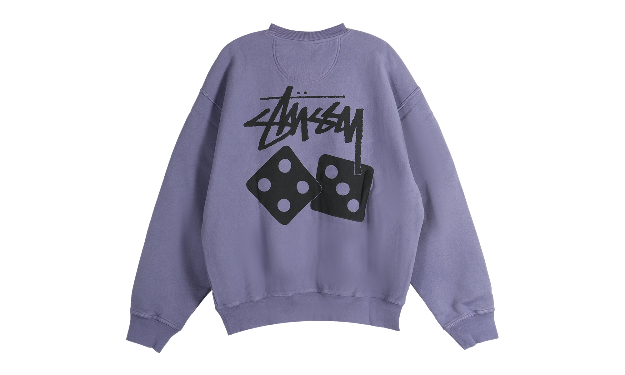 Dice Pig Dyed Crew Sweatshirt "GRAPE" 1915077 GRPE