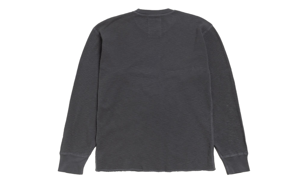 PIGMENT DYED LS THERMAL "Faded Black" STUS405