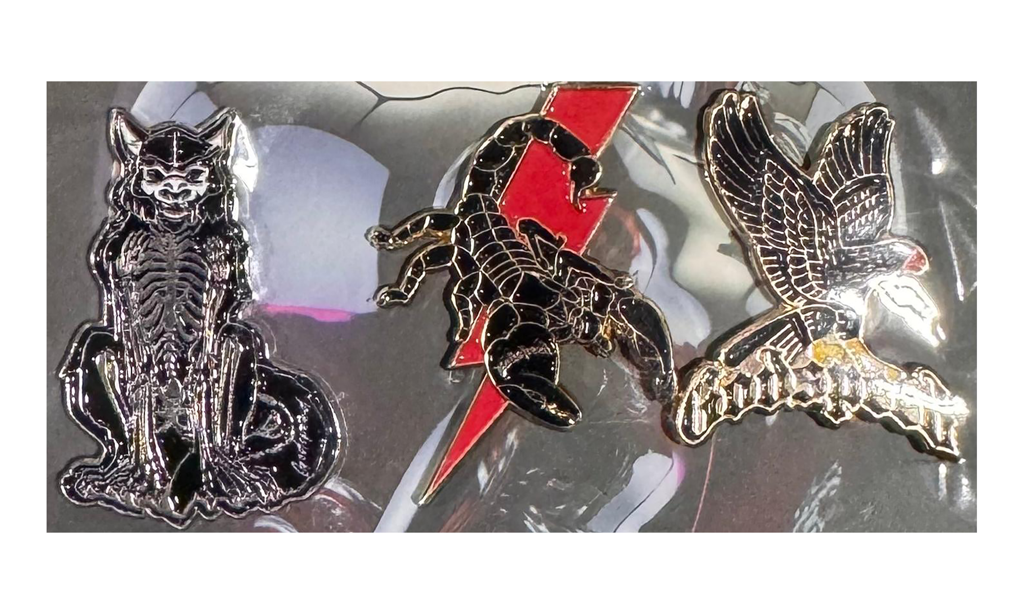 Animal Pins (3 Pieces) "Multicolor" GS049