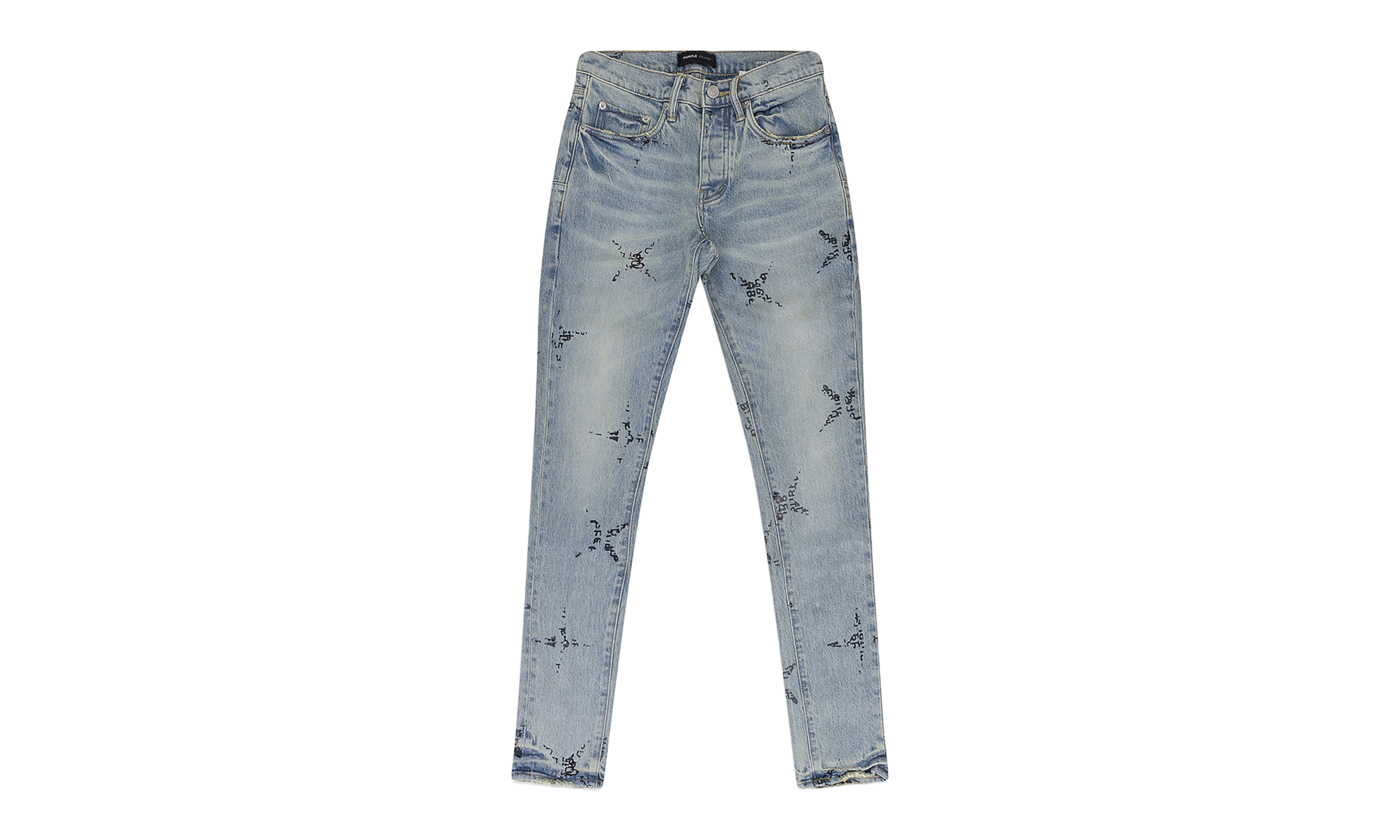 Star Monogram P001 Skinny Jeans "Blue" P001_BMLI824