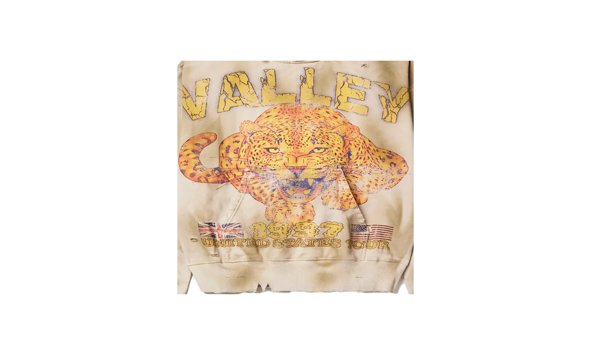 Cheetah Pullover Hoodie "Tan" 4I4CKUL7