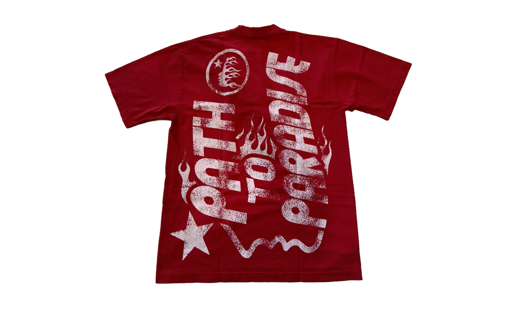 Jesus Emblem T-Shirt "Burgundy" HSR108