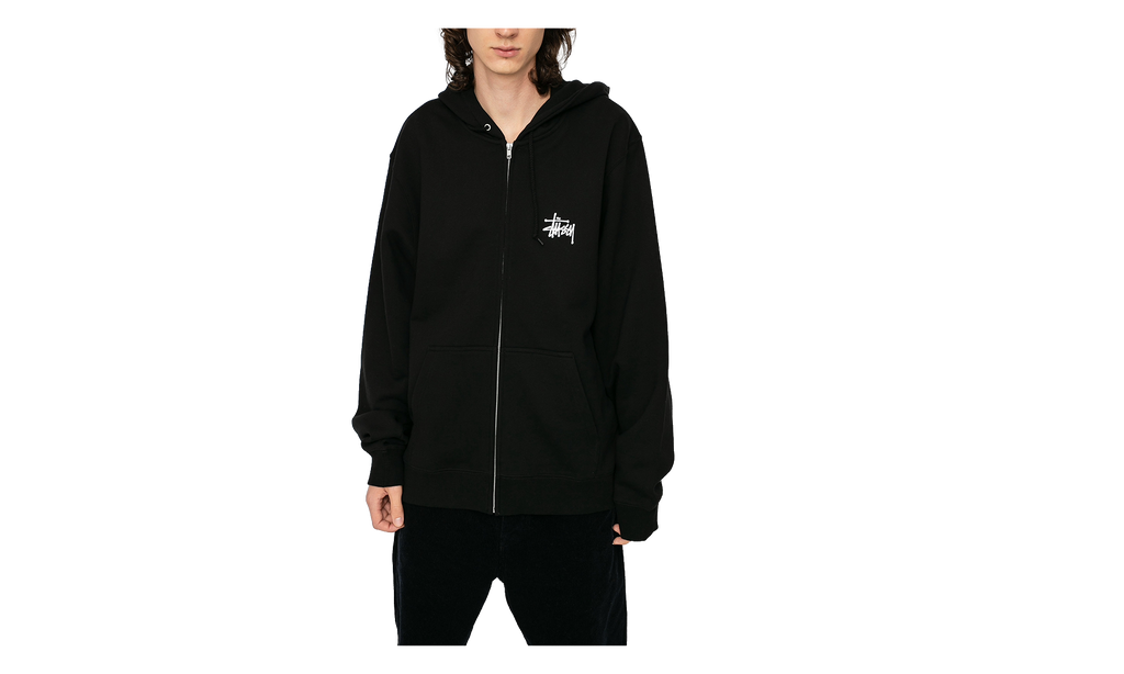Basic Zip Hoodie "Black" 1974567 BLK