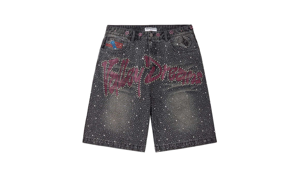 Iced Out Jean Shorts "Black" 10067416