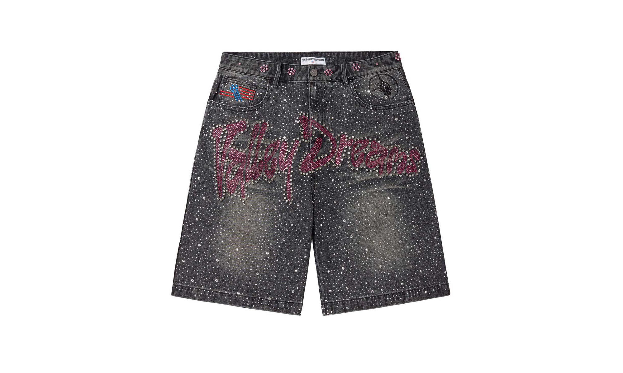 Iced Out Jean Shorts "Black" 10067416