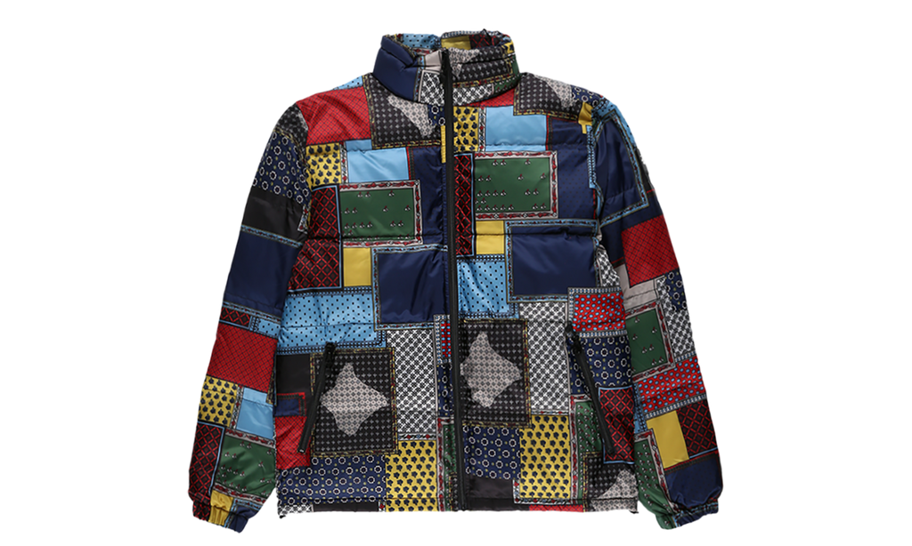 Puffer Patchwork Jacket "Multi" STUS75