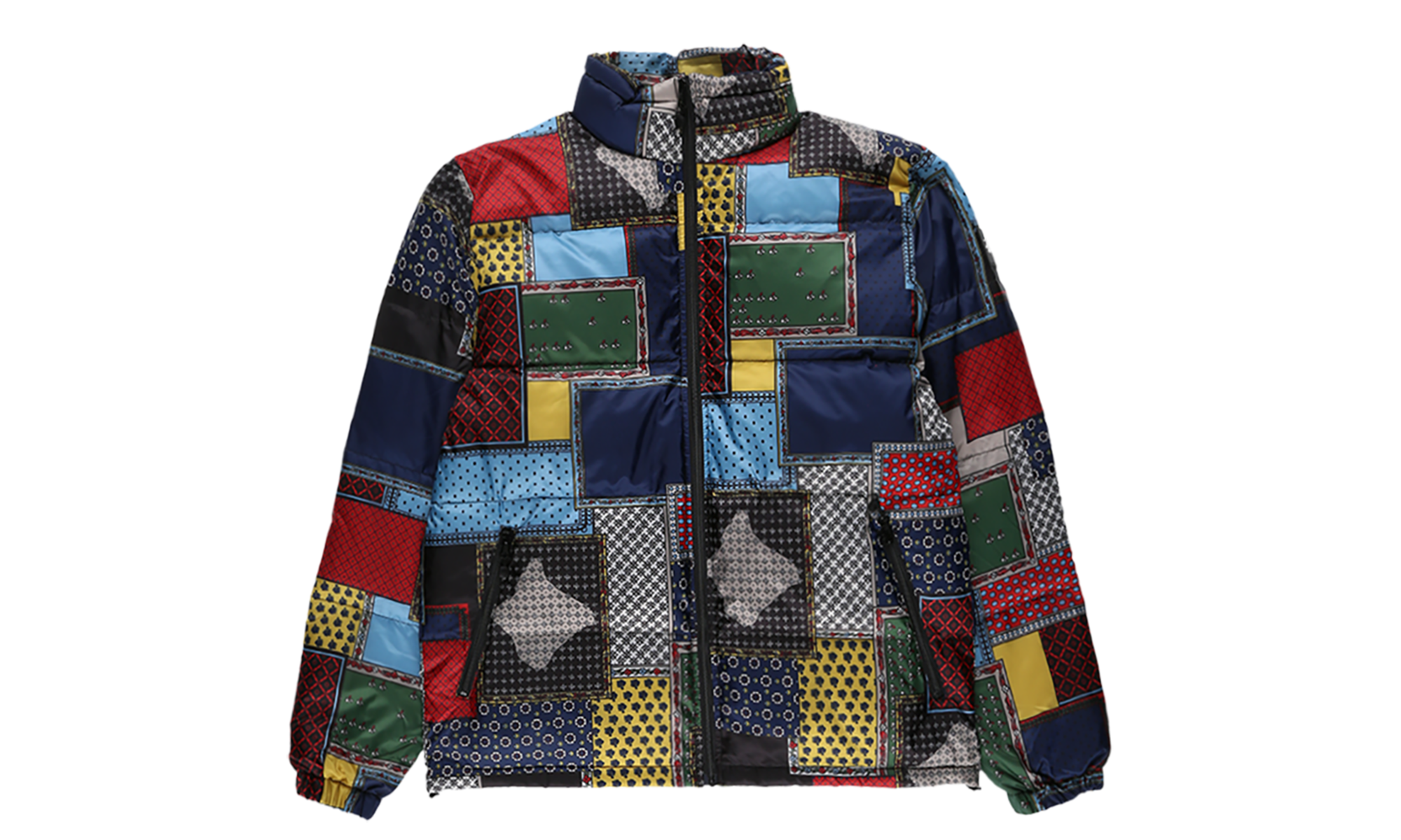Puffer Patchwork Jacket "Multi" STUS75