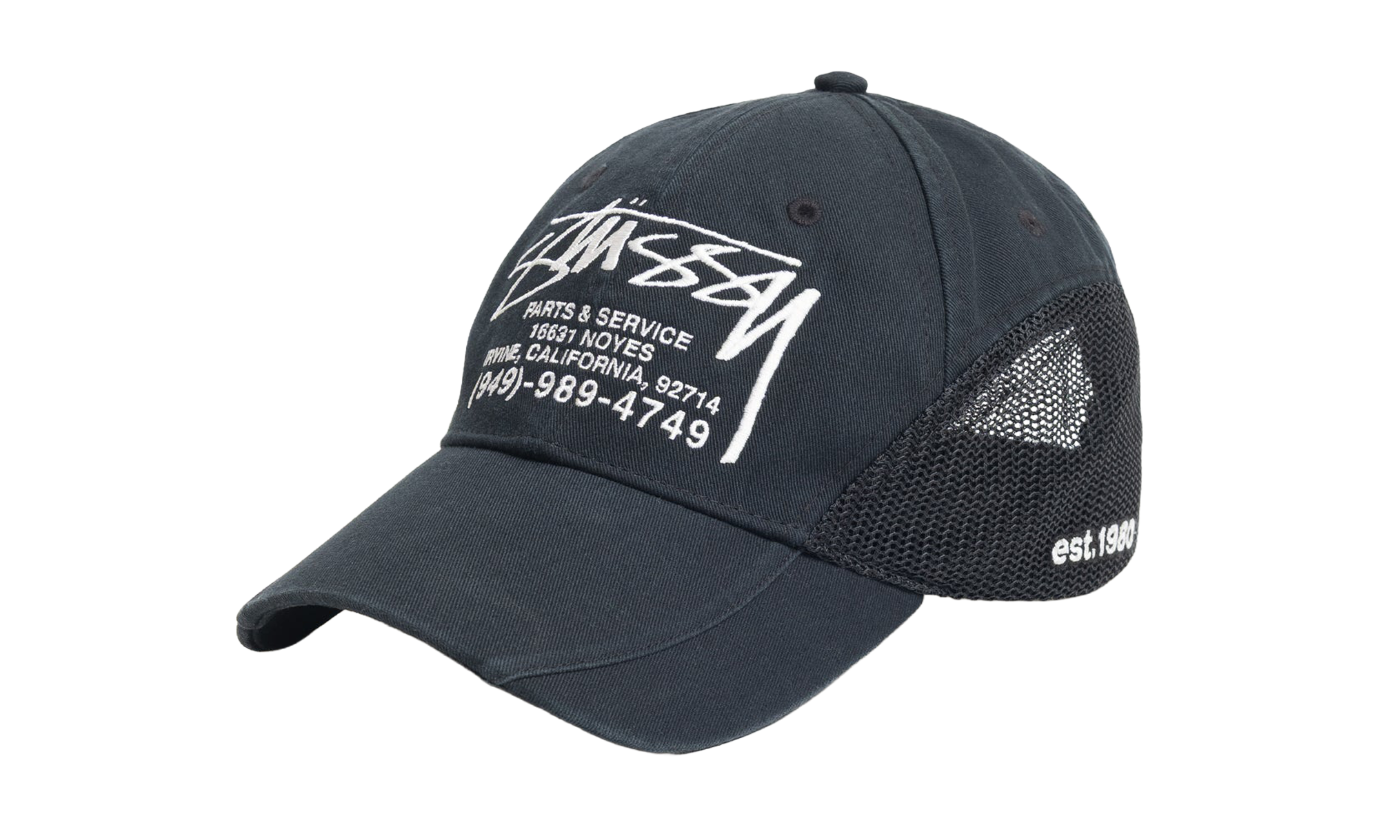 PARTS & SERVICE MESH CAP "Black" STUS436