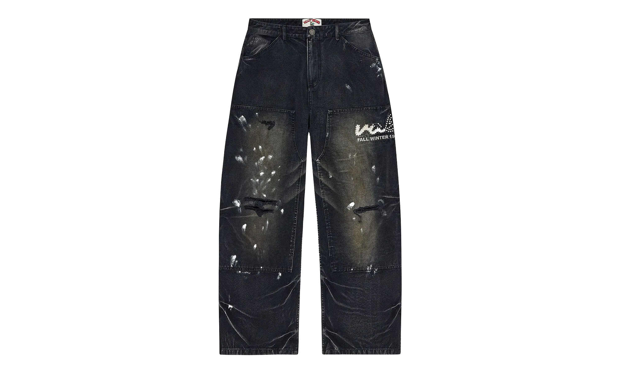 Daily Work Pants "Painted / Black" 11451 10005VFDWPP PAIN