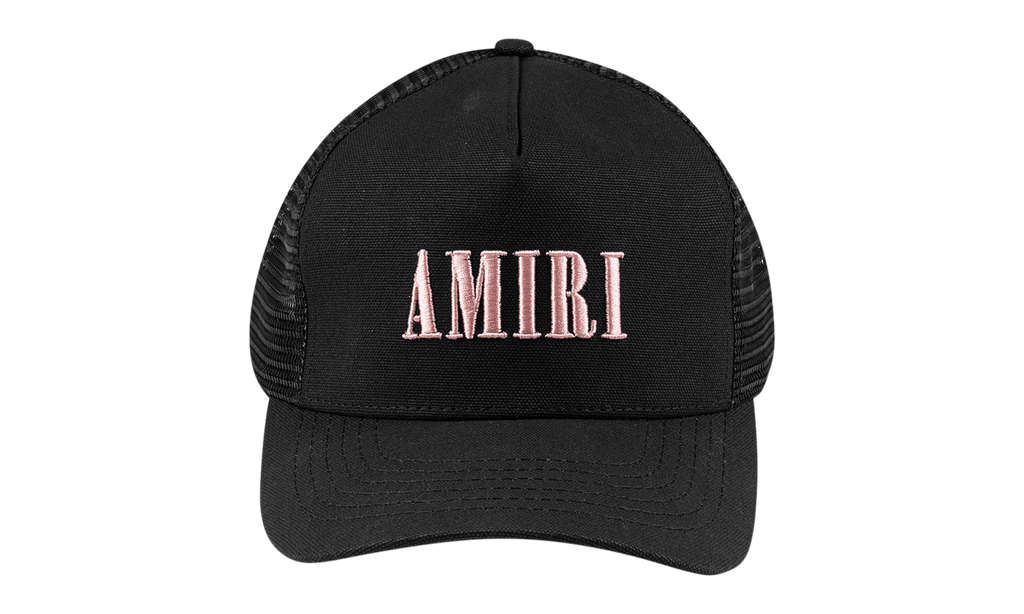 CORE LOGO TRUCKER HAT "Black / peach" MAH002 995