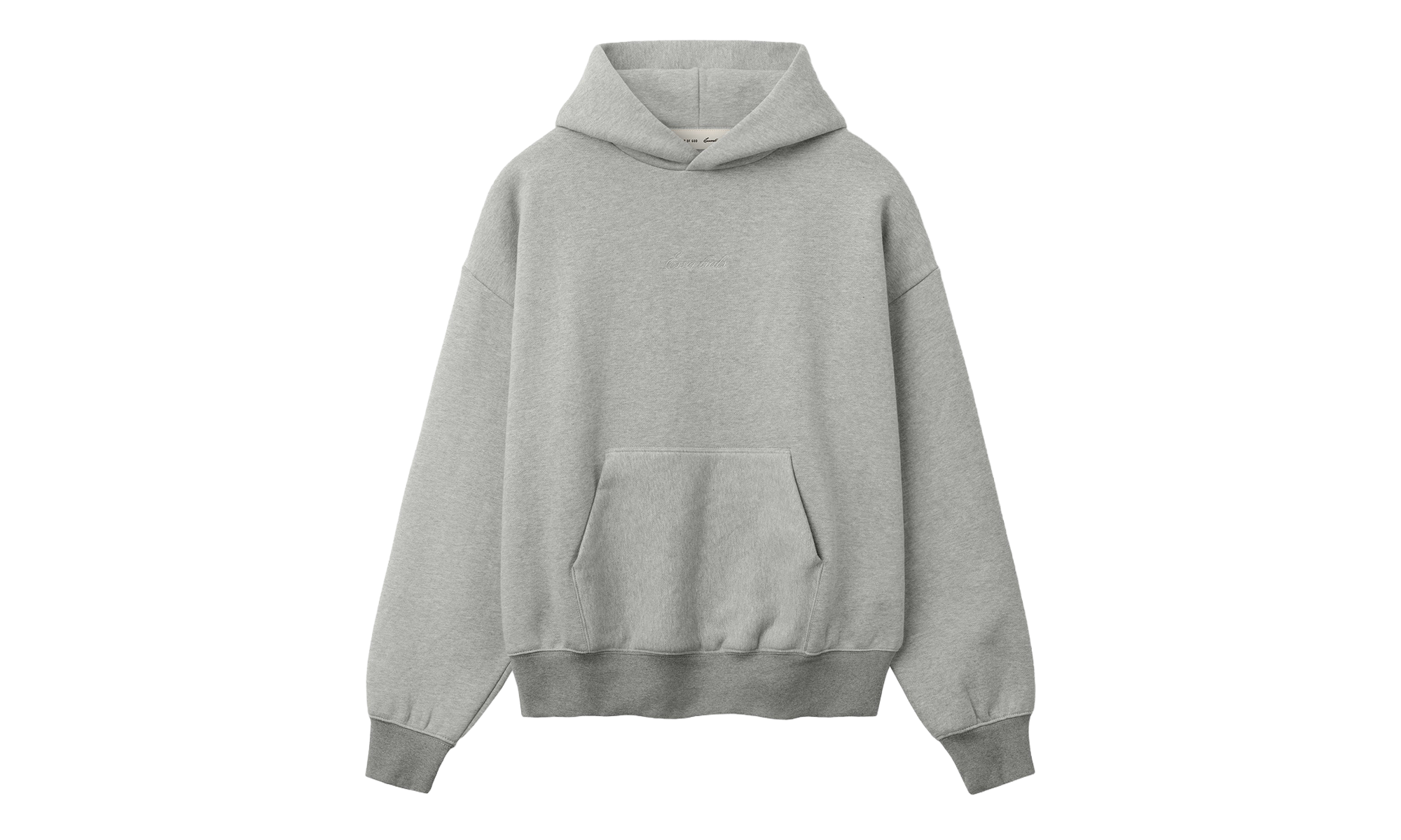 Signature Classic Hoodie "Concrete Grey" 192SP262053F