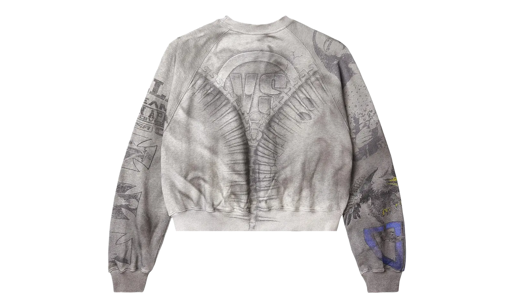 STONE CREWNECK SWEATSHIRT "Grey" VAL108
