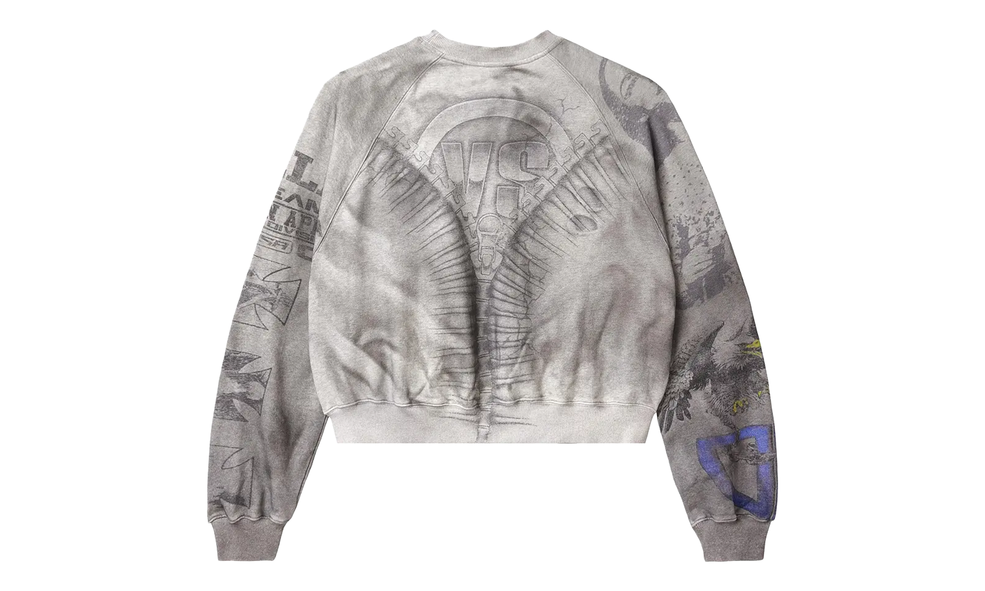 STONE CREWNECK SWEATSHIRT "Grey" VAL108