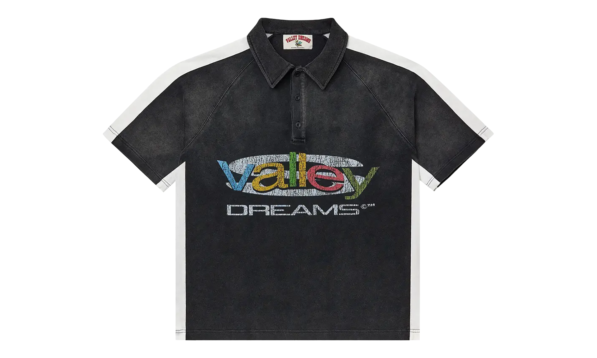 Valley Bids Polo Shirt "Black / Multicolor" VAL118