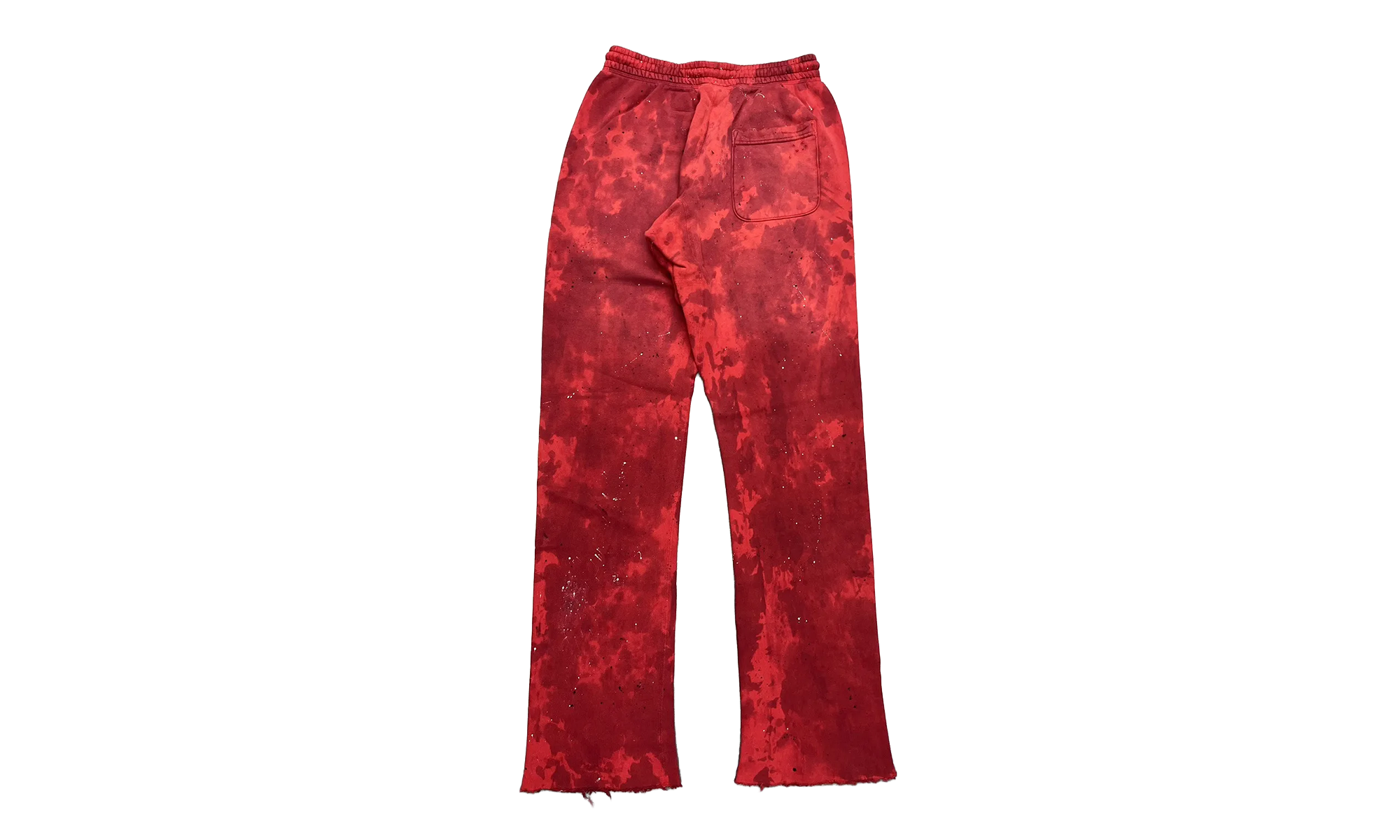 Sports Lava Wash Tie-Dye Sweatpants "Red" HSR151