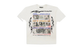 Black Stars T-Shirt "White" HSR044