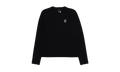 Heavyweight Embroidered Dagger Long Sleeve T-Shirt "Black" CHRM0454