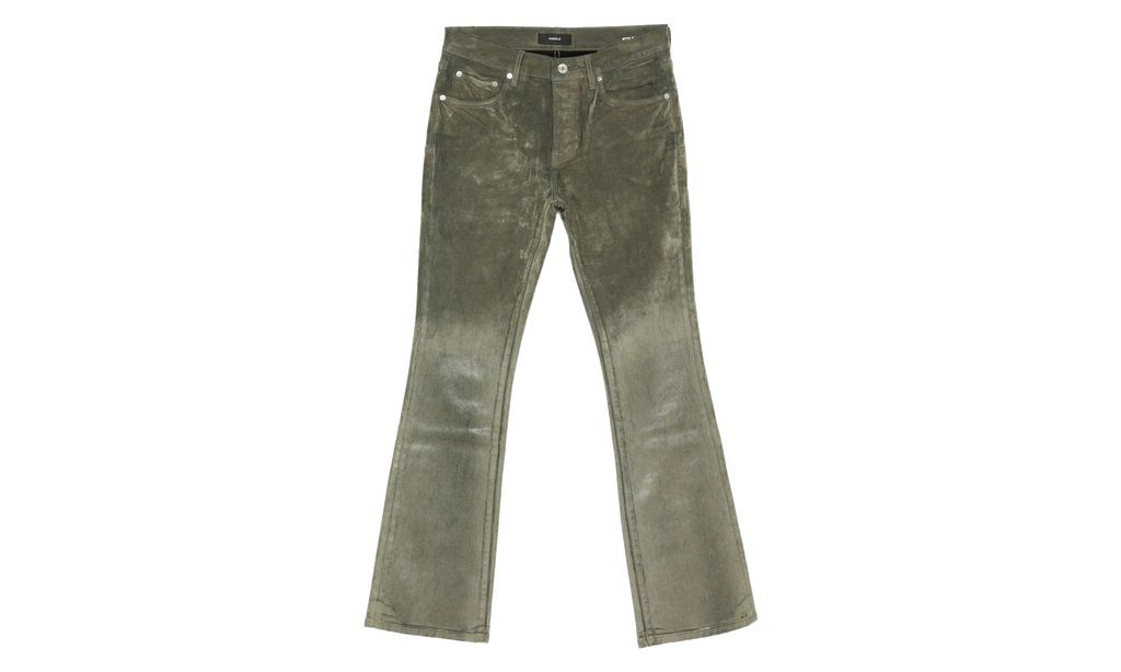 Flock Dipped Flared "Green" P004 FLDF425