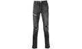 Frayed Blowouts Jeans P001 GRFB222