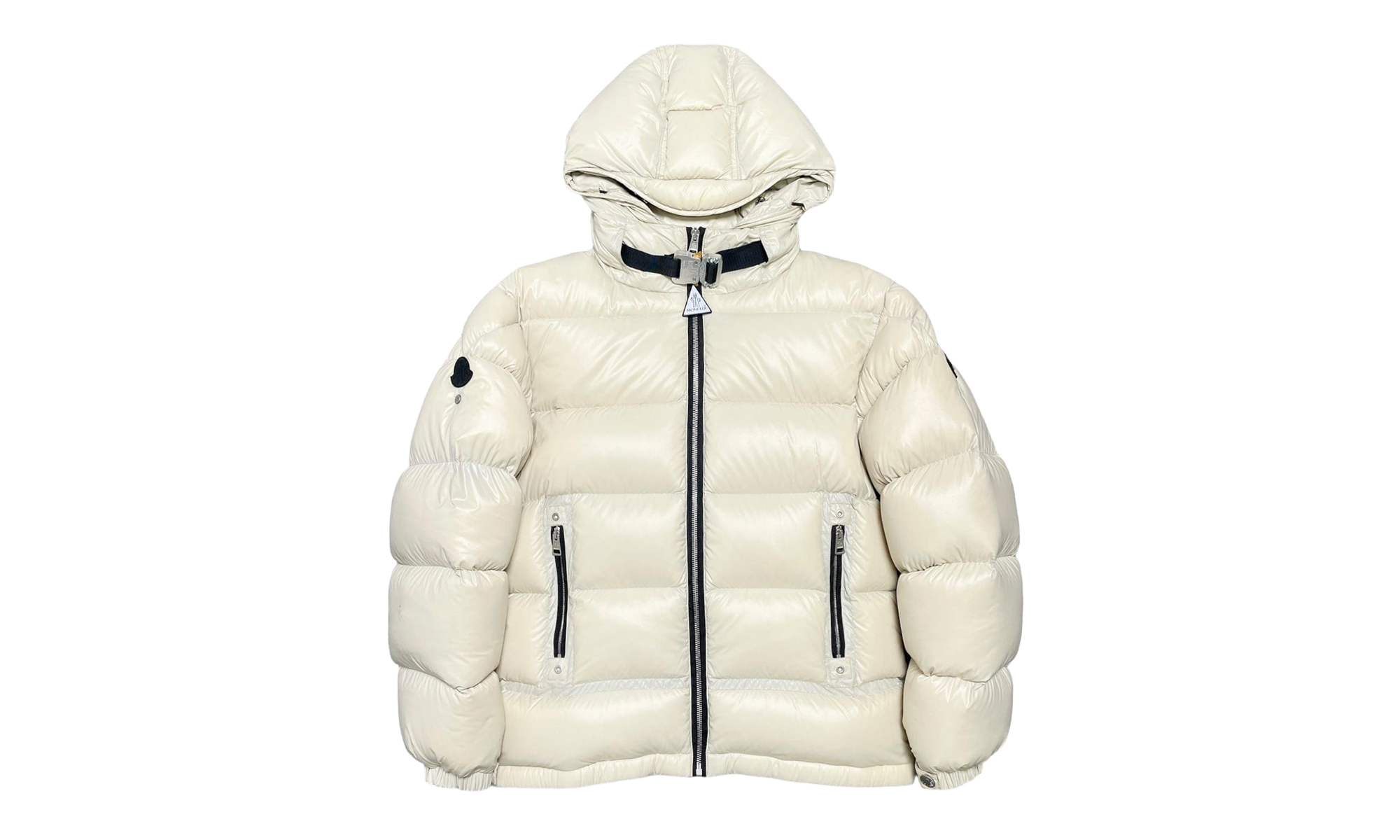 Moncler x Alyx 1017 Almond Short Down Jacket "Tan" MON22