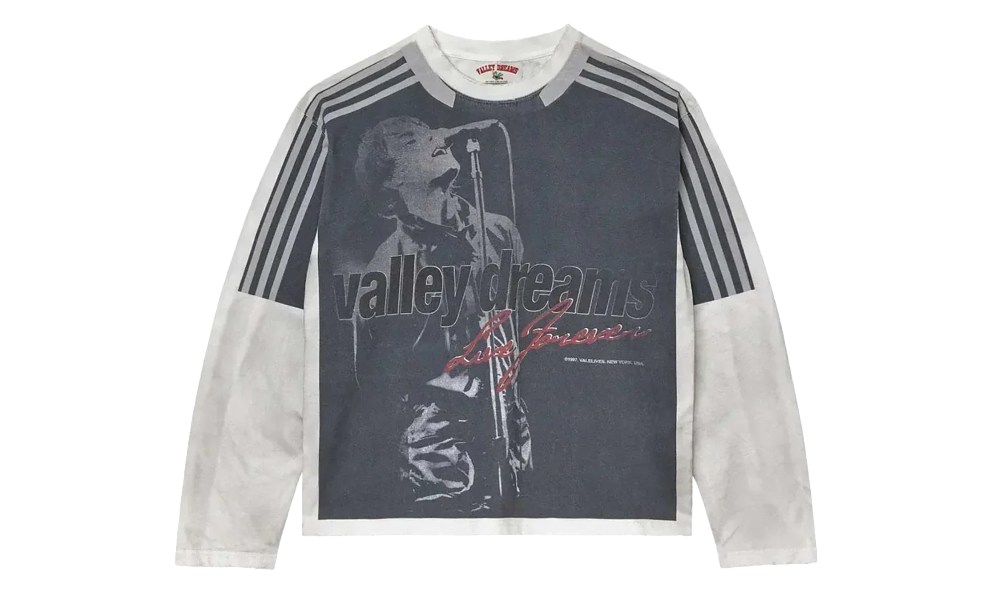 Encore Long-Sleeve Tee "Black / White" VAL159