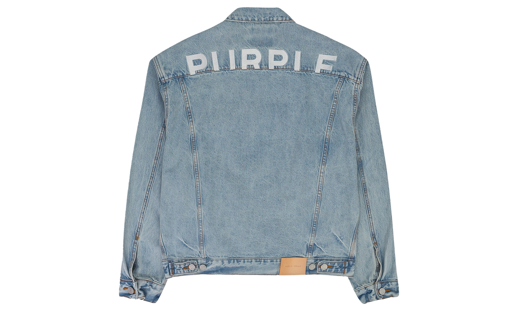 LIGHT EMBROIDERED OVERSIZED JACKET "Indigo" PRP XOTW 0033