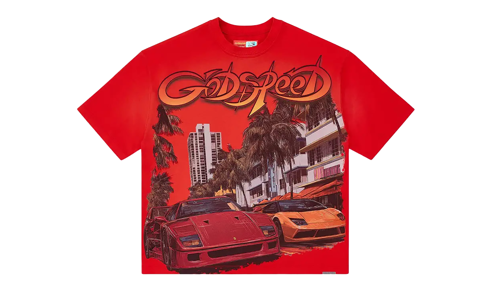 South Beach Drive Miami Superrun Tee "Red" GS111