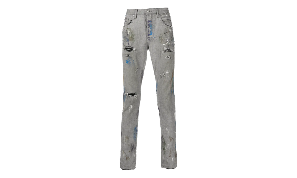 Dirty Repair Jeans "Grey" P001RGDR222