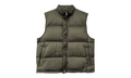 Monogram Cross Pattern Puffer Down Vest "Olive" CHRM0474