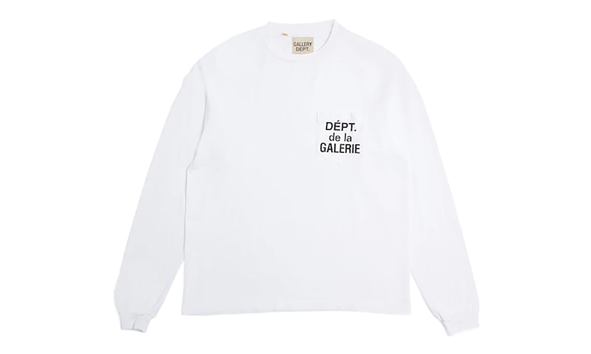 De La Galerie L/S Pocket "White / Black" 5A947370