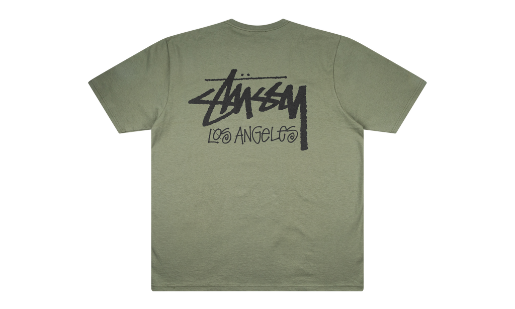 BASIC STÜSSY TEE "Los Angeles Exclusive - Olive" STUS40