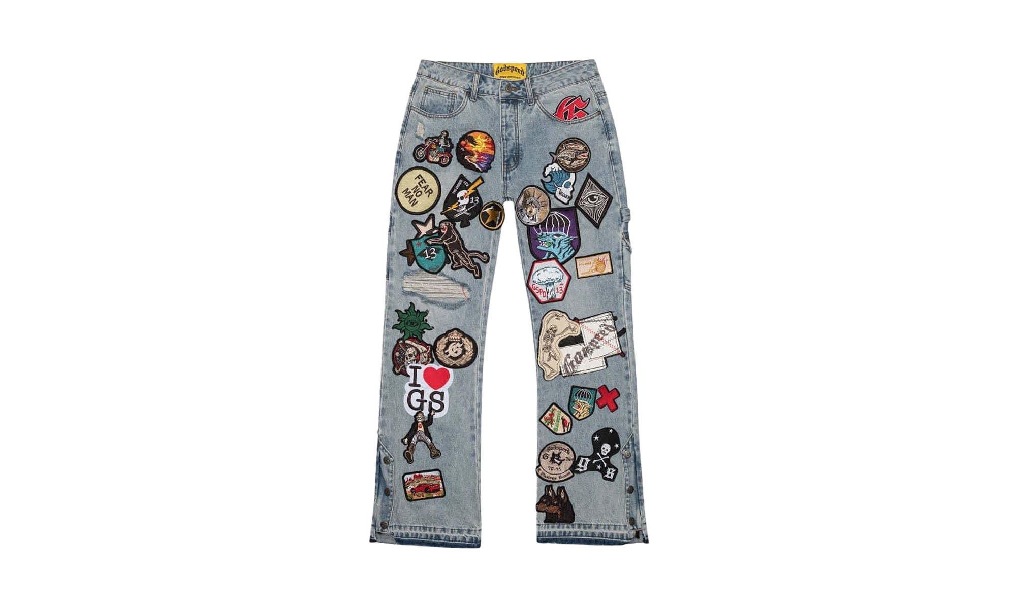 Patchwork Denim "Blue Wash" 76LZNM1N