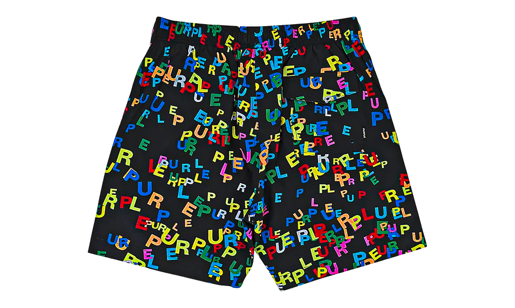 POLYESTER ALL ROUND SHORT "Multicolor" P504 PMLS123