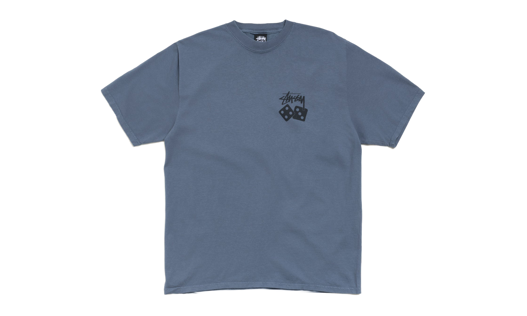 DICE TEE PIGMENT DYED "Navy" STUS400