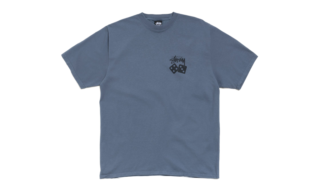 DICE TEE PIGMENT DYED "Navy" STUS400