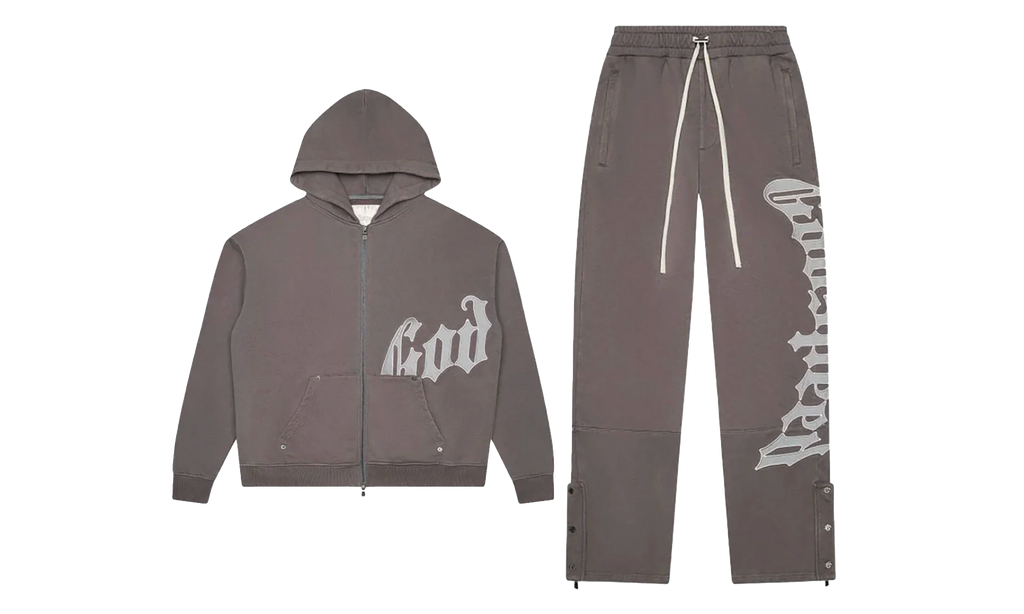 OG LOGO V2 STONE SWEATSUIT "Grey" OG LOGO SWEATSUIT V2 STONE GREY