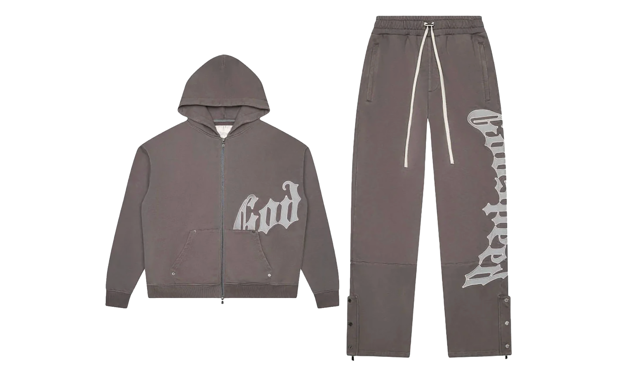 OG LOGO V2 STONE SWEATSUIT "Grey" OG LOGO SWEATSUIT V2 STONE GREY